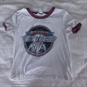Van Halen ringer tee